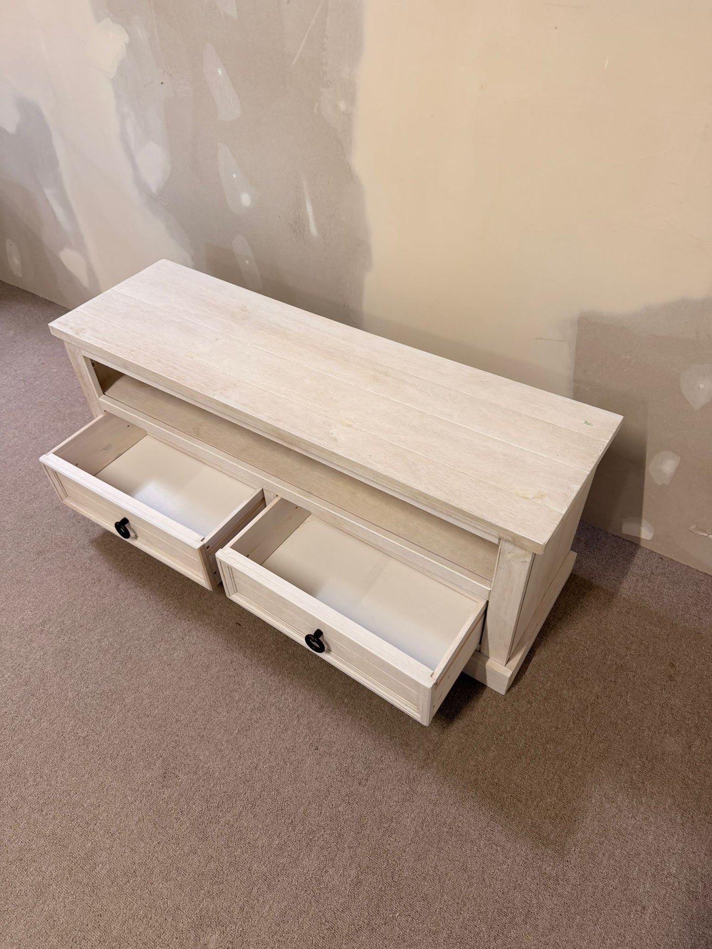 TV-Möbel Lowboard im Shabby Chic Look, Kommode