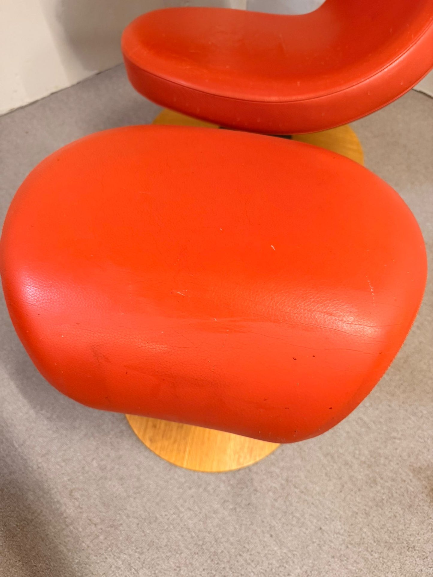Peel Sessel aus Leder von Olav Eldøy für Varier (Stokke)