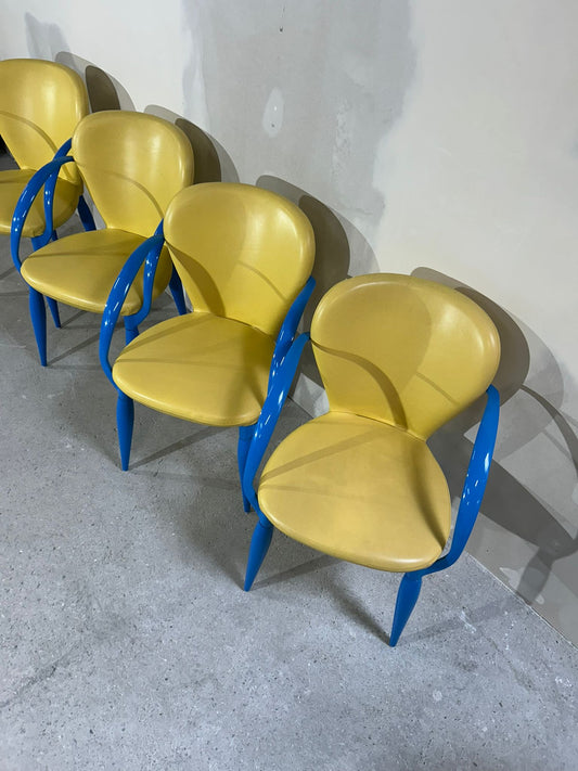 4er Set Vintage Stühle von DRAENERT Model Paso doble