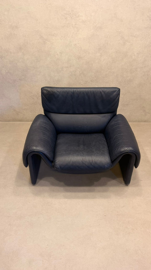 De Sede DS-2011 Sessel aus Leder Design Team 1983