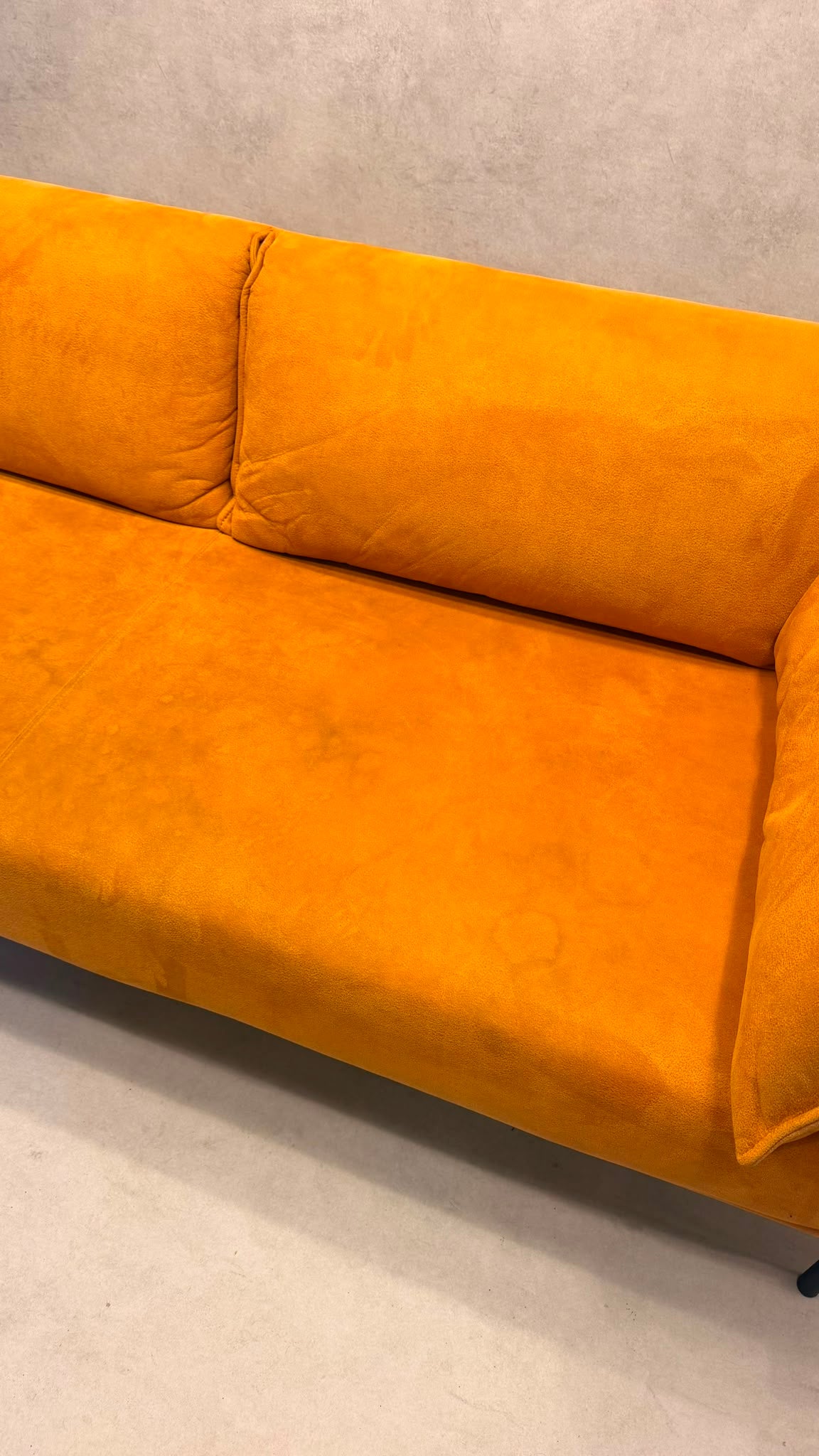 Johann Jakob Grace Sofa von Pfister in Terracotta Orange 3x