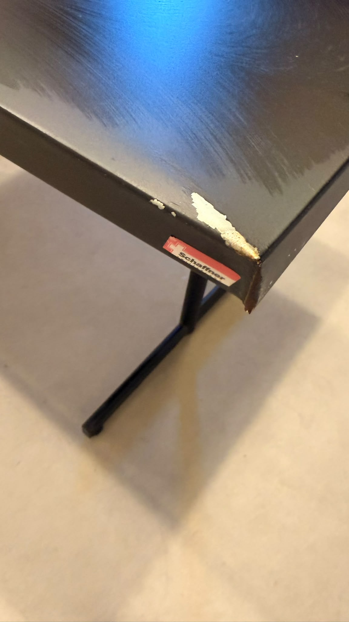 Schaffner Gartentisch klappbar – Schweizer Qualität Schwarz
