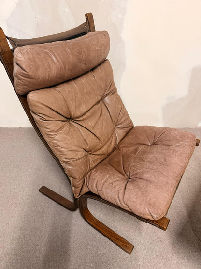 Siesta Sessel und Ottoman von Ingmar Relling für Westnofa
