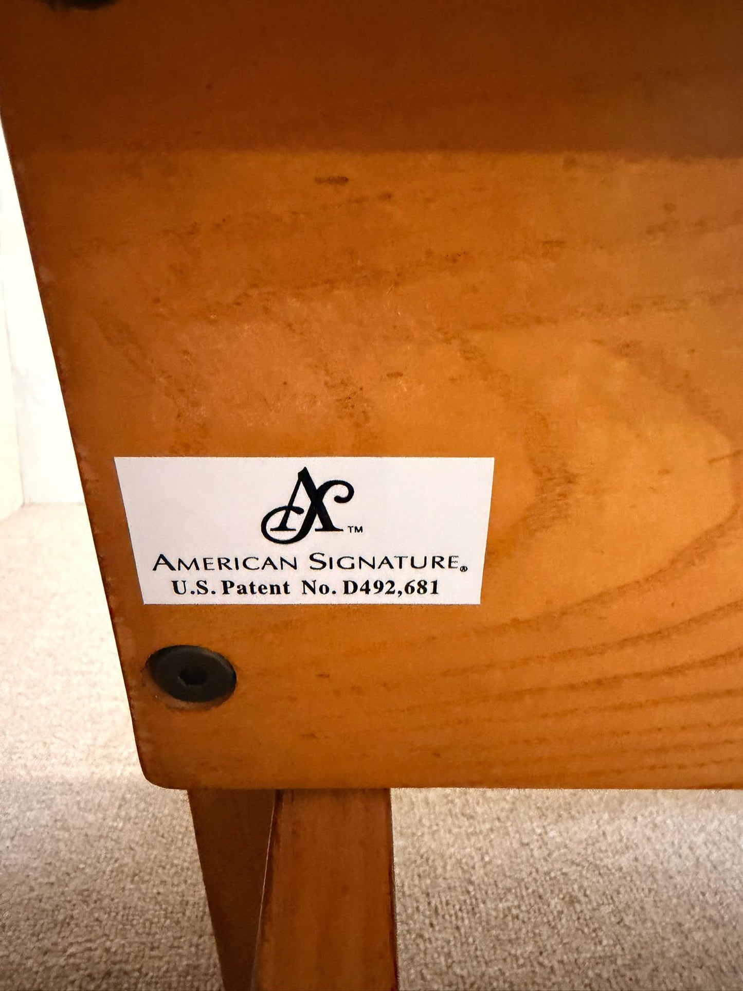 Holzleiterregal dekoratives Wandregal von American Signature