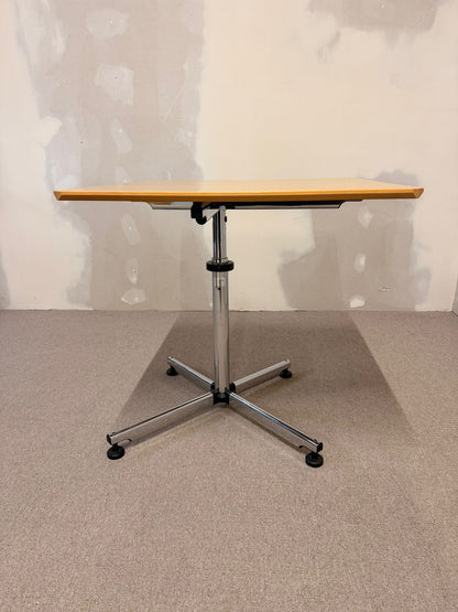 USM Haller Kitos Tisch Verchromtes Untergestell, quadratisch