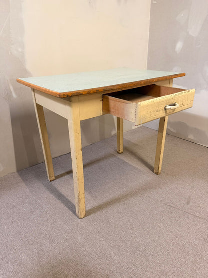 50`s vintage Tisch Küchentisch mit Schublade, Kelko Platte