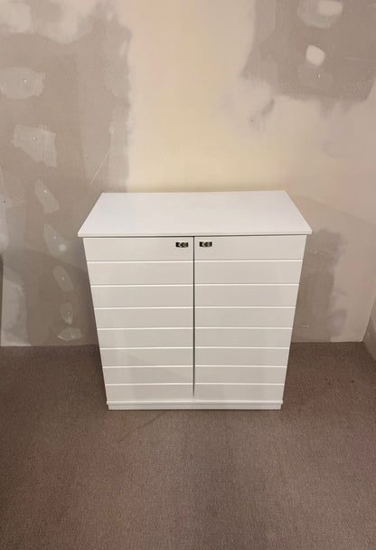 Barschrank Weinschrank Hausbar in weiss als Highboard