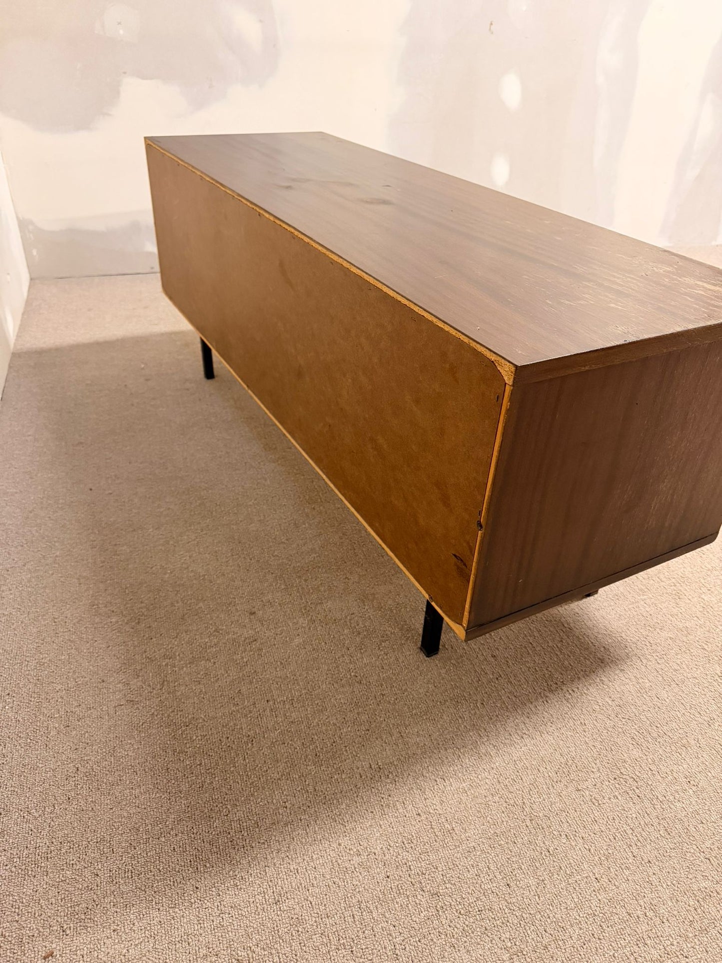 60er Jahre Vintage Sideboard Kommode Anrichte, 4 Schubladen