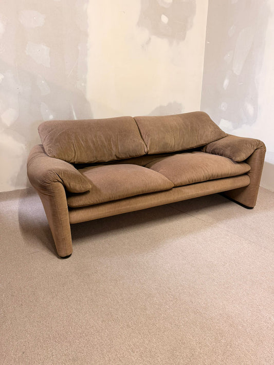 2-sitzer-Sofa Maralunga Vico Magistretti für Cassina 70er