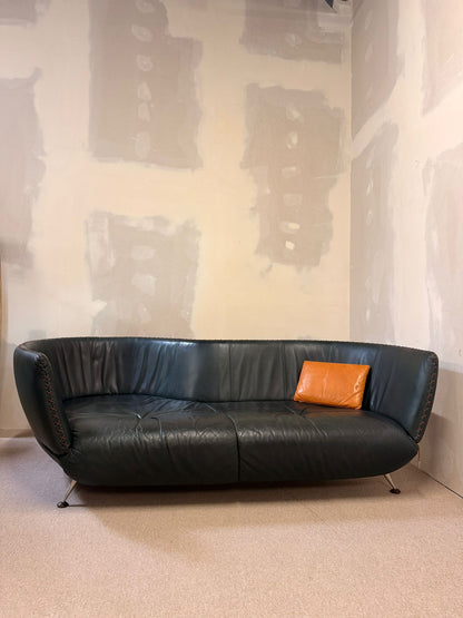 Vintage Ds-102 Ledersofa von Mathias Hoffmann für De Sede