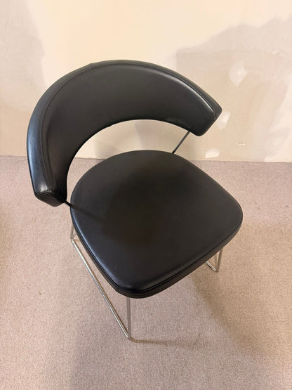 Stuhl New York von Connubia by Calligaris, Polsterstuhl