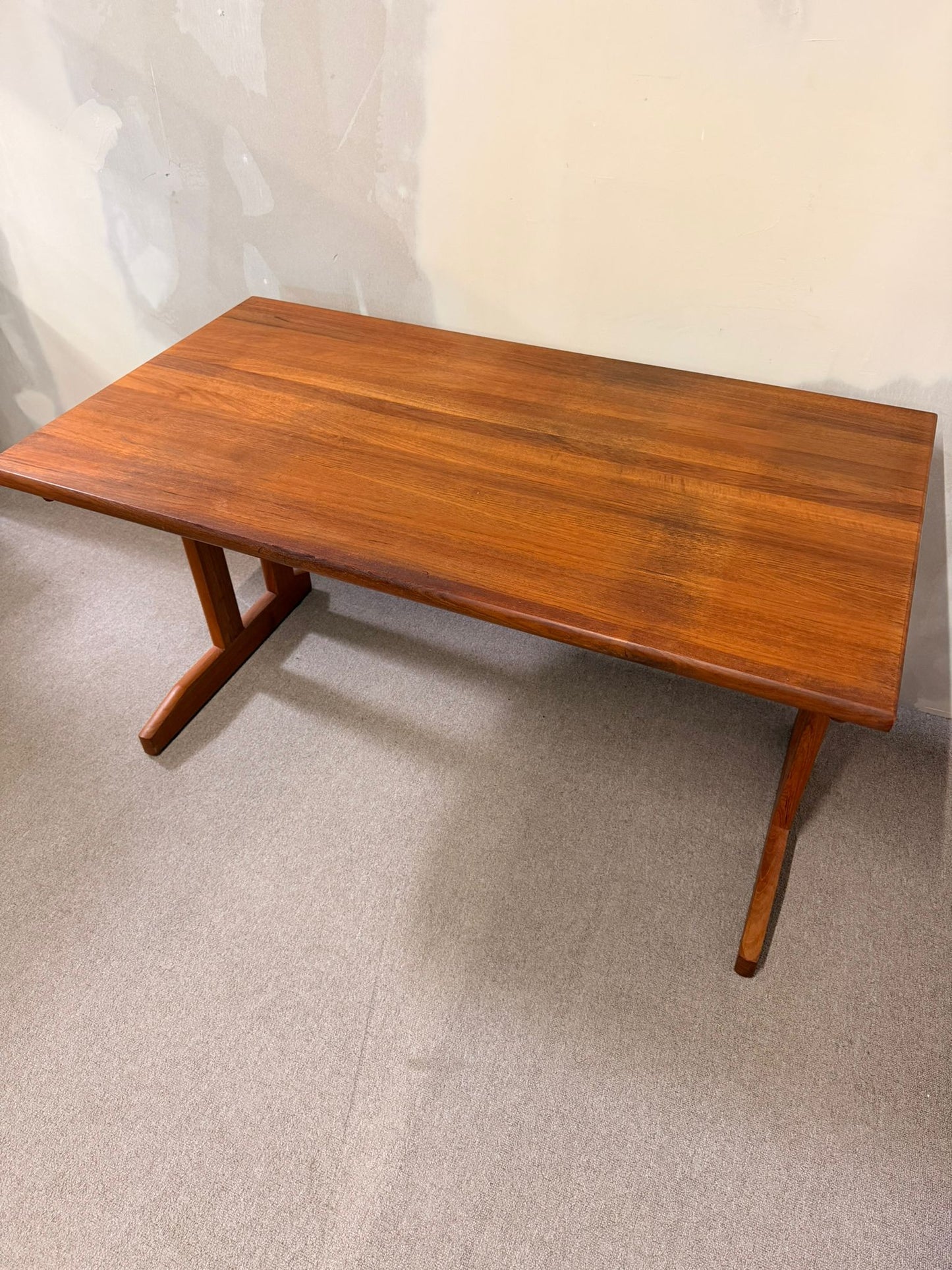 Mid Century vintage Teak Schreibtisch skandinavisches Design
