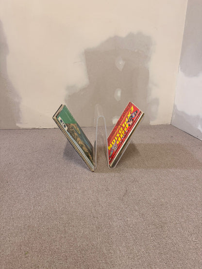 Transparente Zeitschriftenständer aus Plexiglas Acrylglas