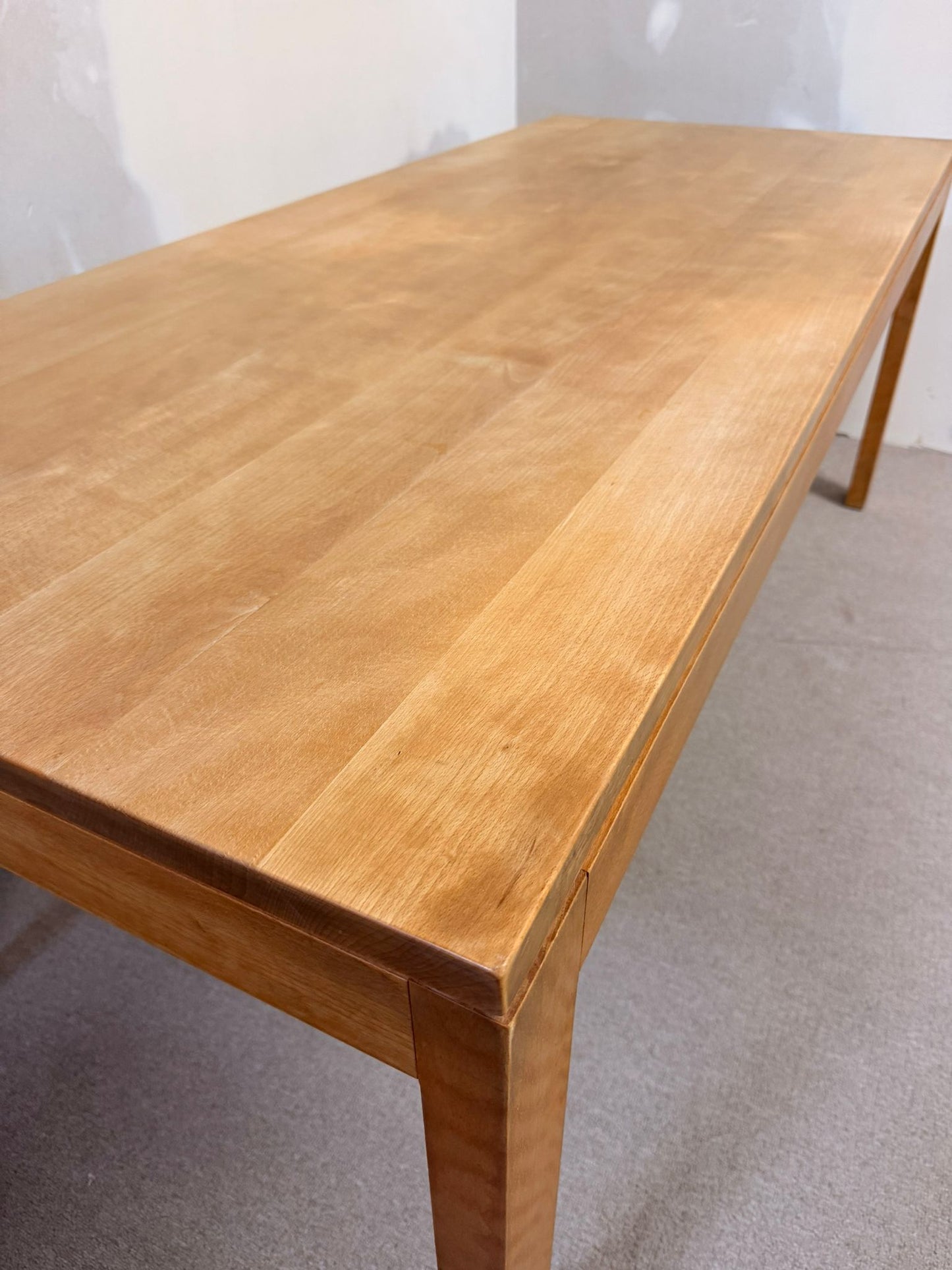 Dänischer Massivholz Esstisch Vintage Teak Design
