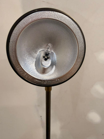Verstellbare Mid Century Stehlampe aus Messing und Metall