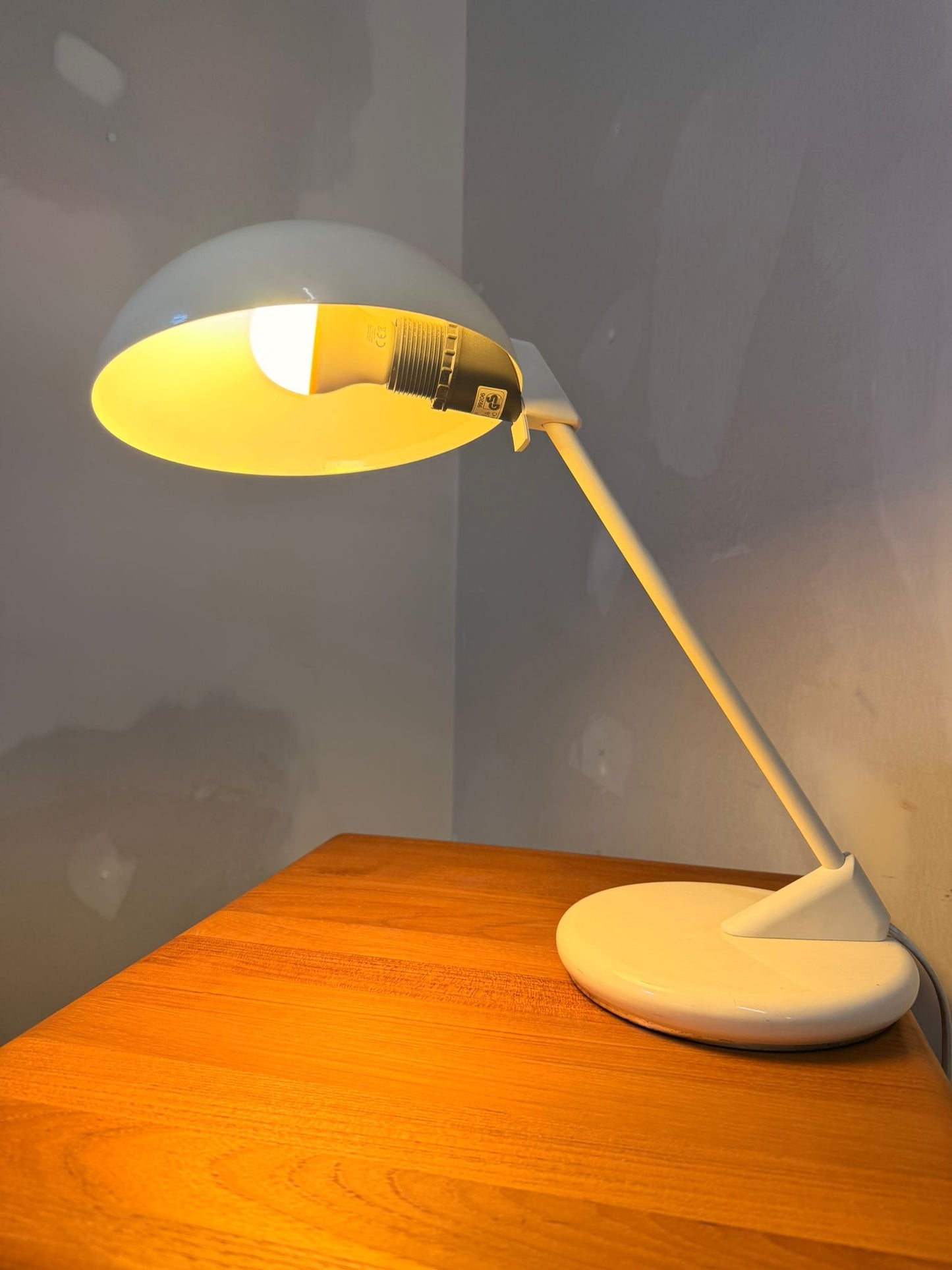 Schwedische vintage Tischlampe von Seneca, 1980er