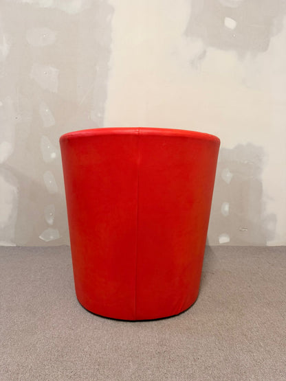 Roter Design Sessel Cocktailsessel Clubsessel
