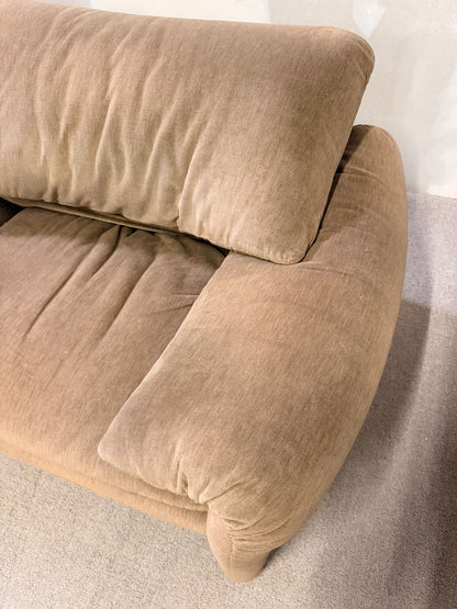 2-sitzer-Sofa Maralunga Vico Magistretti für Cassina 70er