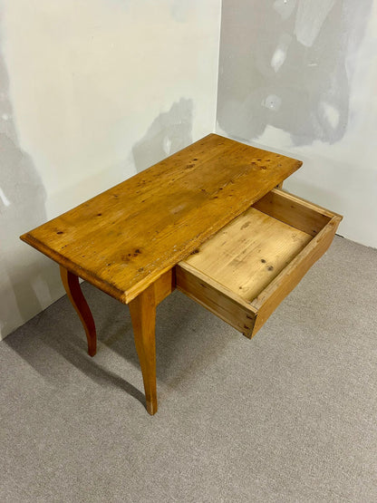 Vintage Tisch/ Pult mit Schublade aus Holz Landhausstil