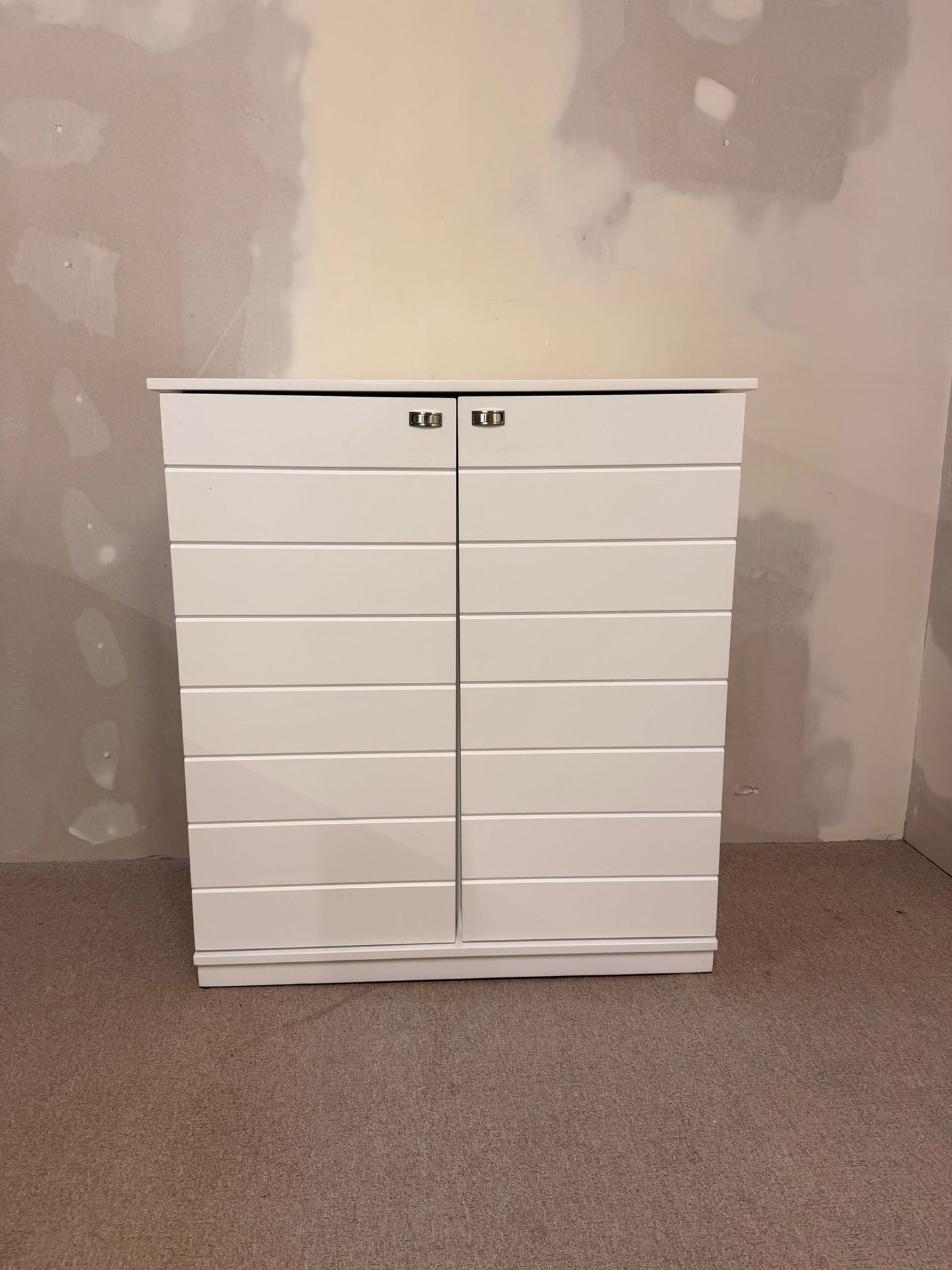 Barschrank Weinschrank Hausbar in weiss als Highboard