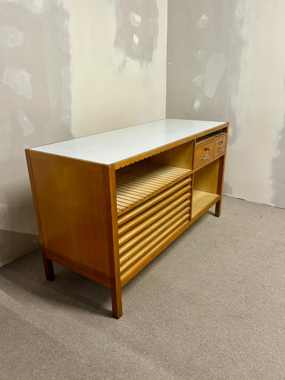 Vintage Sideboard Holz, Verkaufstresen,Regalböden/Schubladen