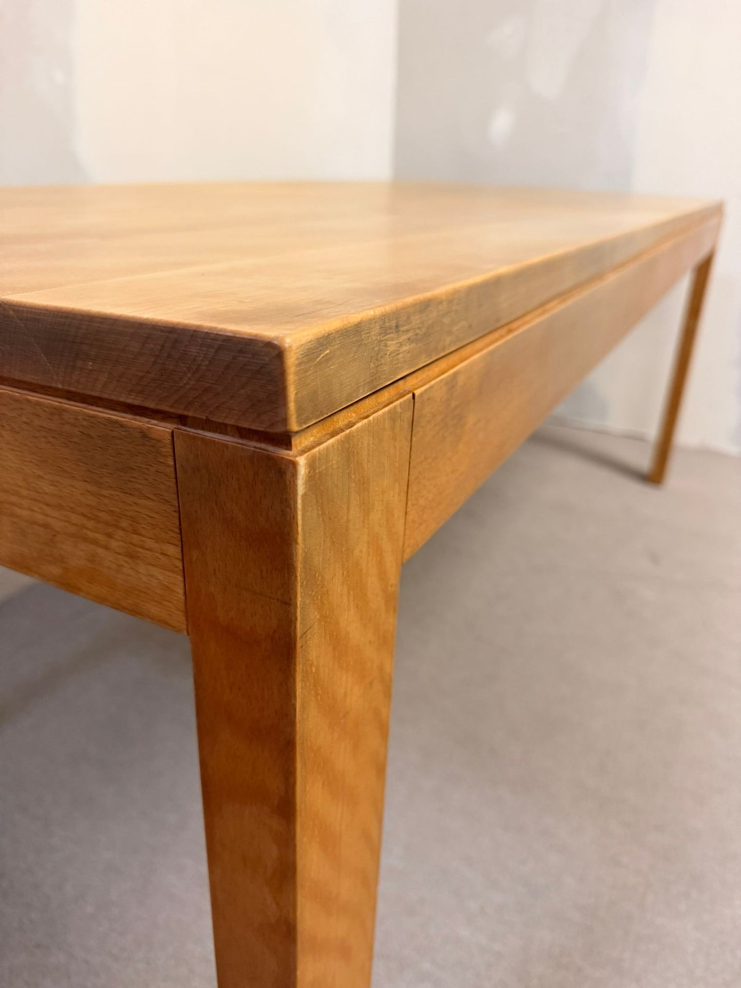 Dänischer Massivholz Esstisch Vintage Teak Design