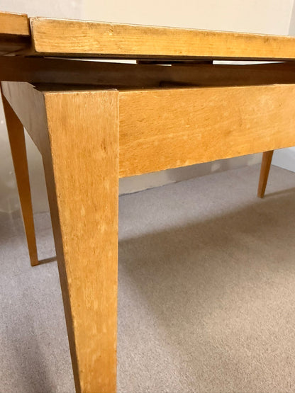 Kondor Tisch aus Teakholz Furnier ausziehbar Made in Germany