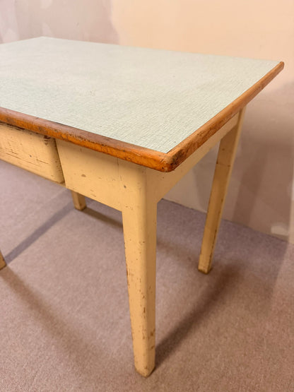 50`s vintage Tisch Küchentisch mit Schublade, Kelko Platte