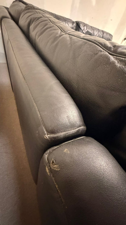 Modulares Postmodernes Vintage Leder Sofa von Ligne Roset