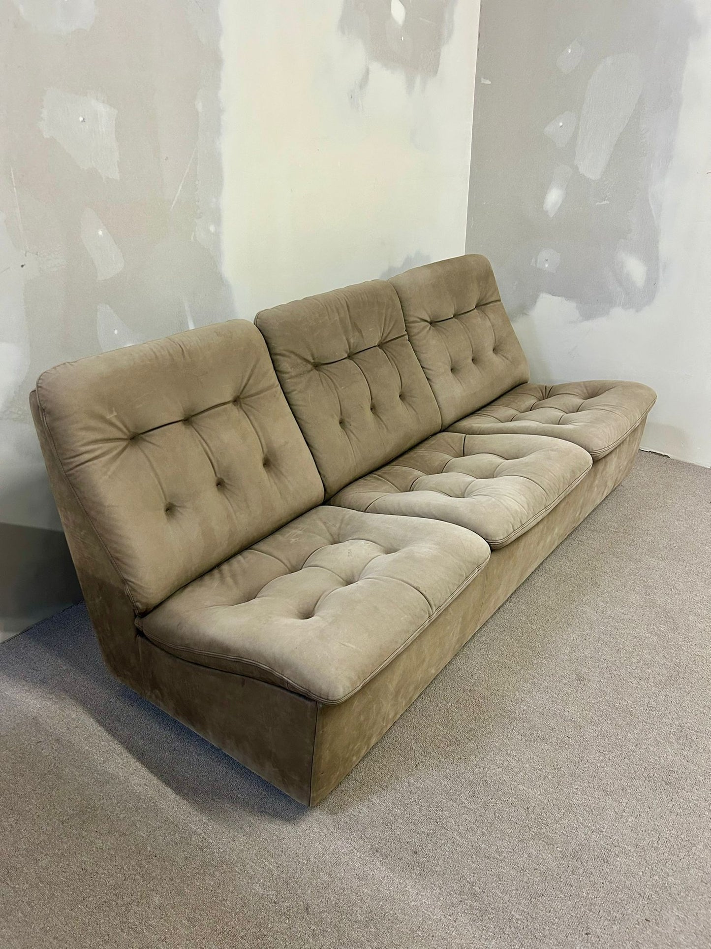 3er Sofa, Vintage, Leder, Intertime a.r.s., Schweizer Möbel
