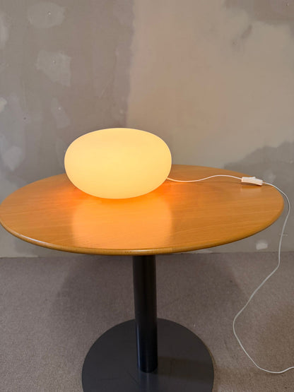 Vintage Space Age Tischlampe Bodenlampe ovale Form