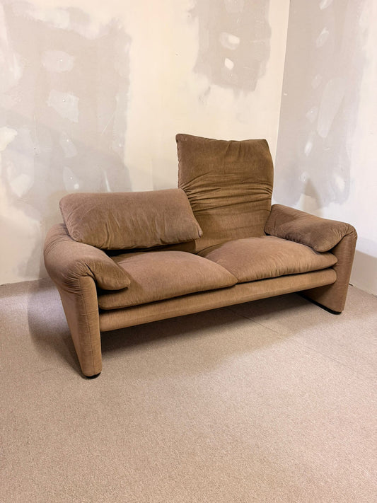 2-sitzer-Sofa Maralunga Vico Magistretti für Cassina 70er