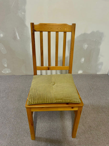 Stabiler Holzstuhl Esszimmer Stuhl mit Sitzpolster