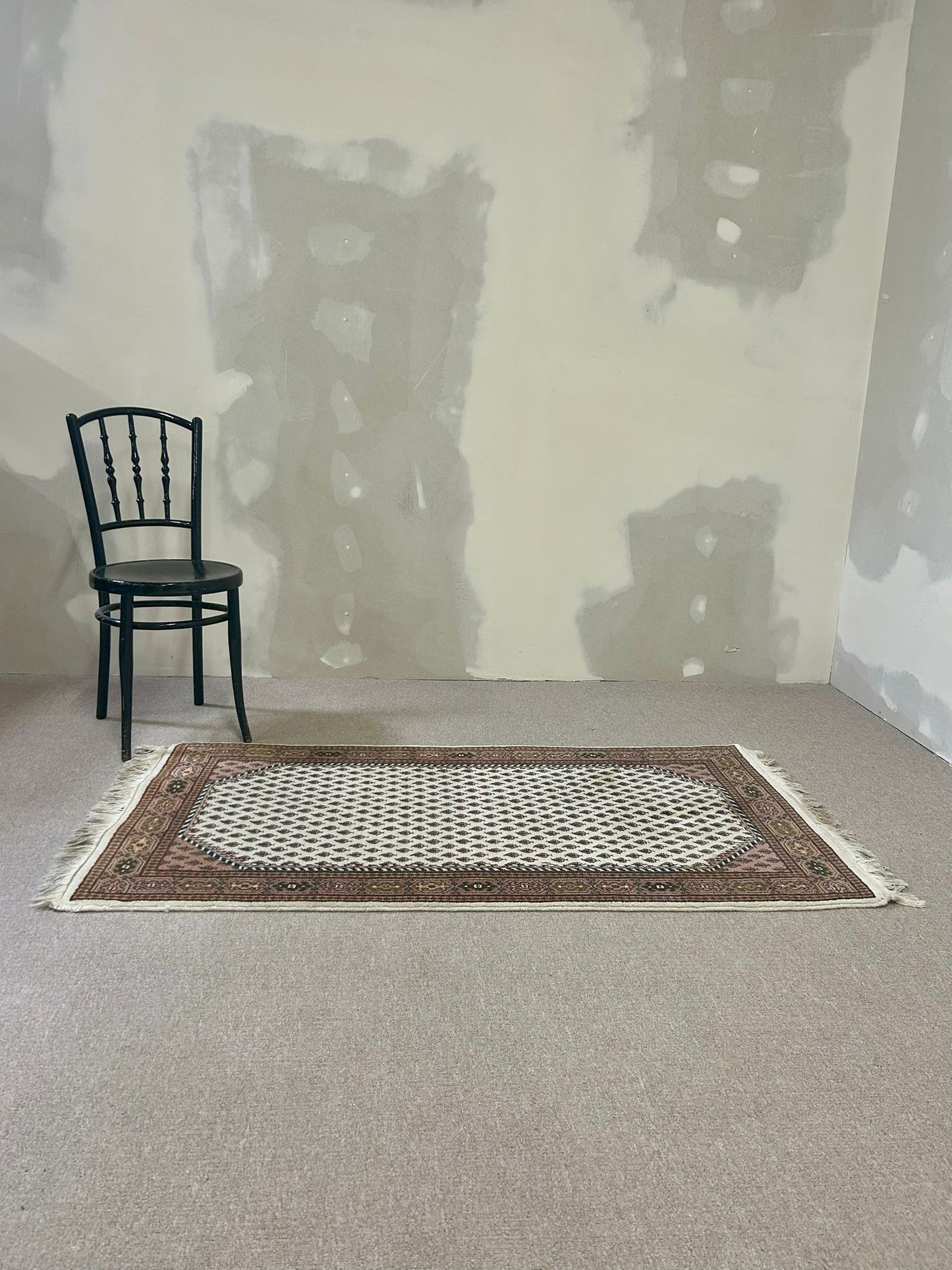 Teppich Brücke Mir mit Bordüre aus Indien 90x165cm