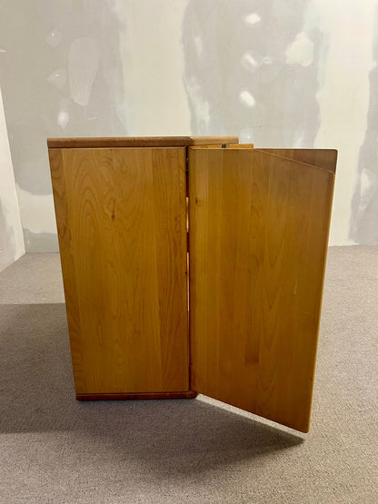 Eckschrank Kommode aus Holz Buche von Lübke
