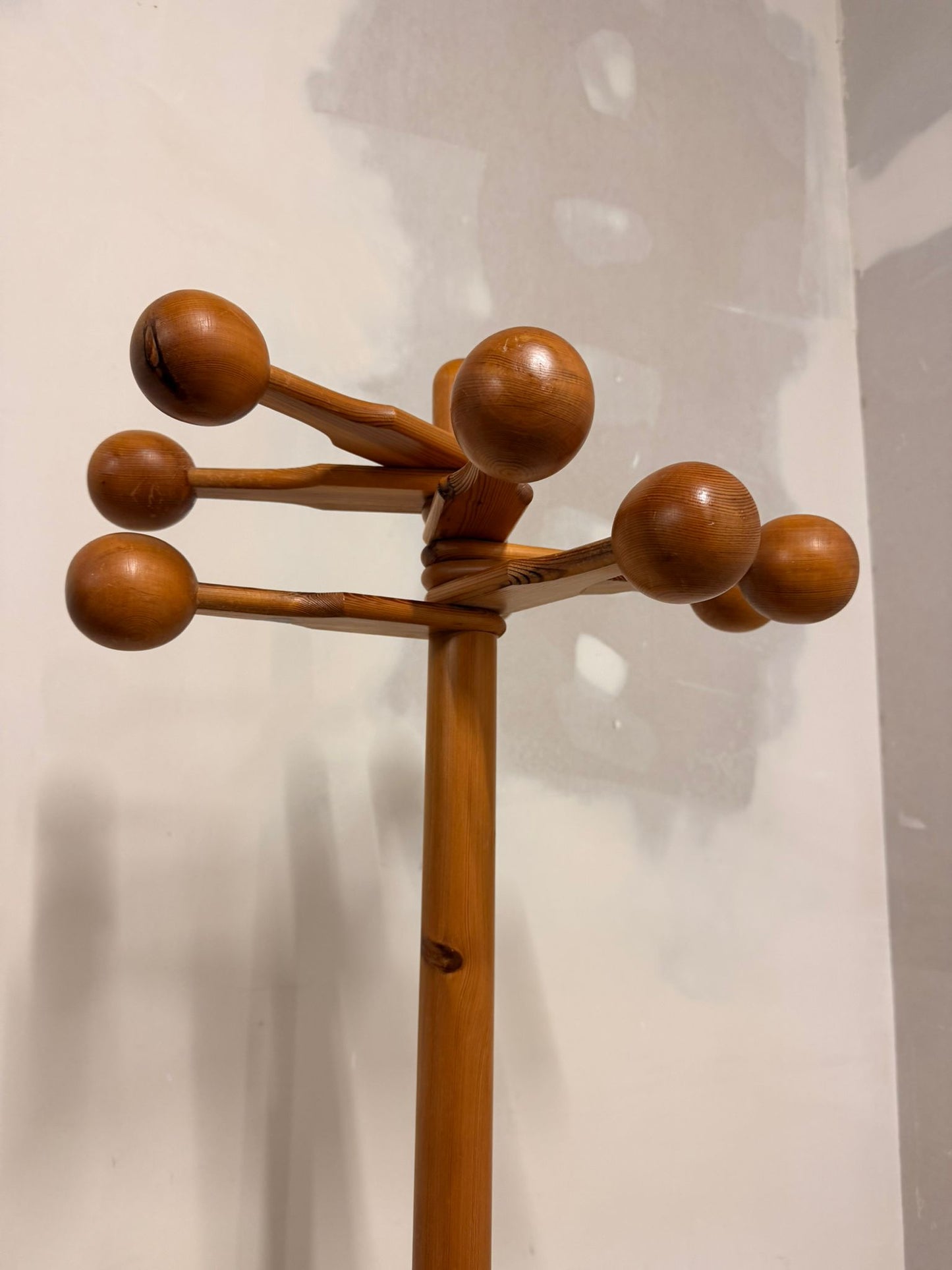 Schwedischer Vintage Graderobenständer Rainer Daumiller 60er