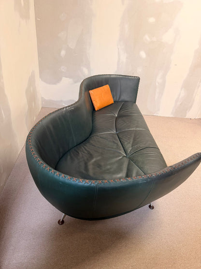 Vintage Ds-102 Ledersofa von Mathias Hoffmann für De Sede
