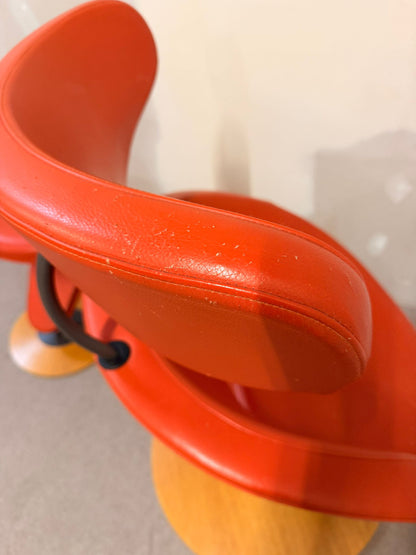 Peel Sessel aus Leder von Olav Eldøy für Varier (Stokke)