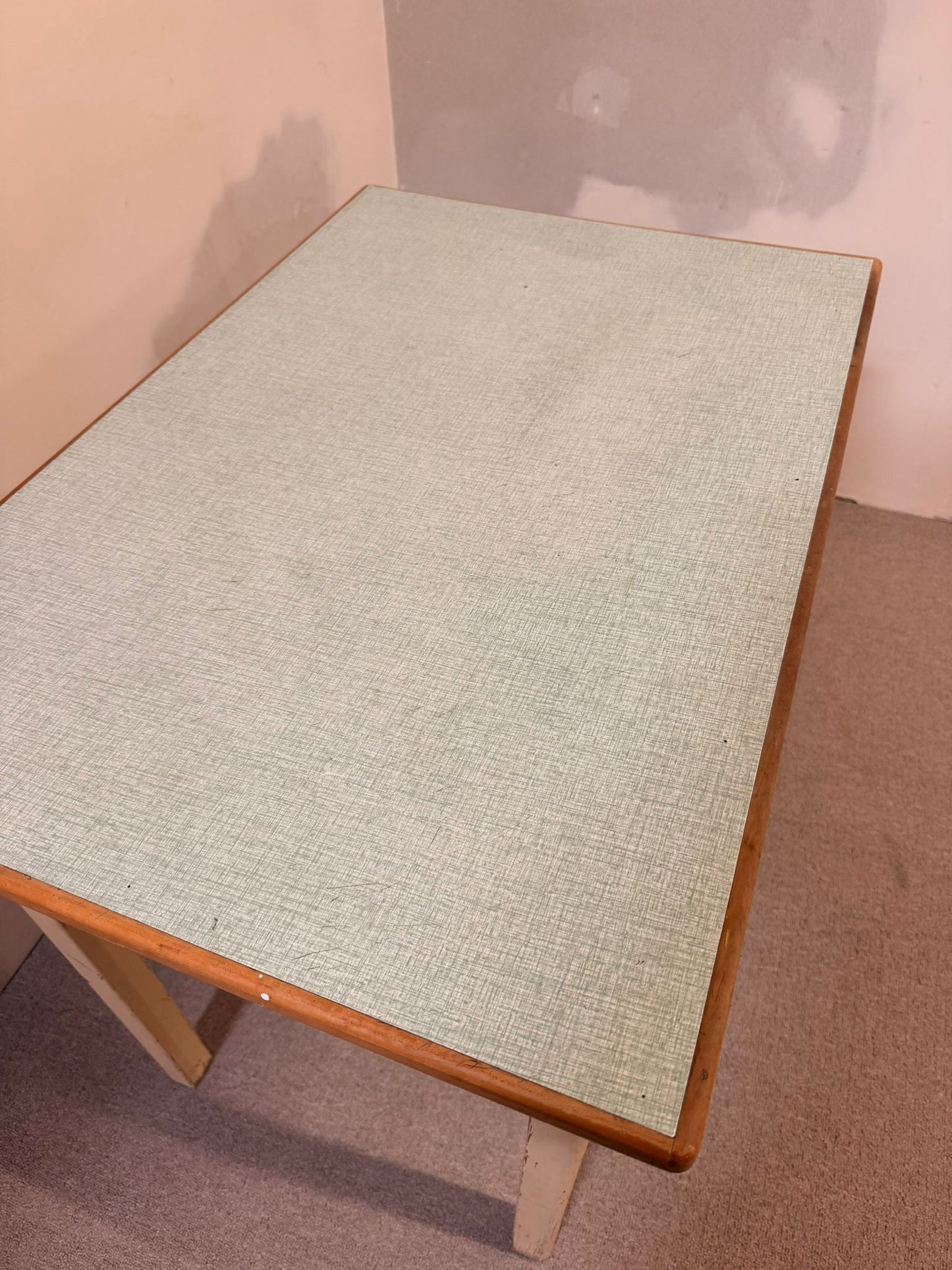 50`s vintage Tisch Küchentisch mit Schublade, Kelko Platte