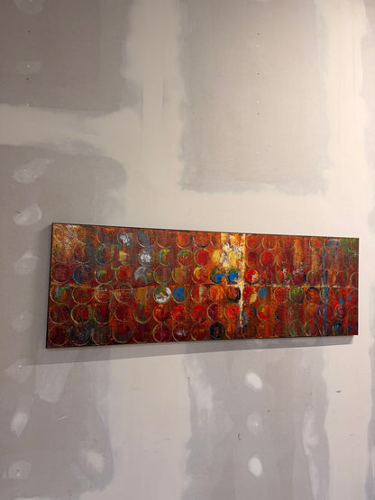 Grosses dekoratives Wandbild abstrakte Malerei Kunst