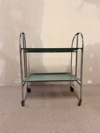 Klappbarer Vintage 1960`s Gerlinol Dinett Servierwagen