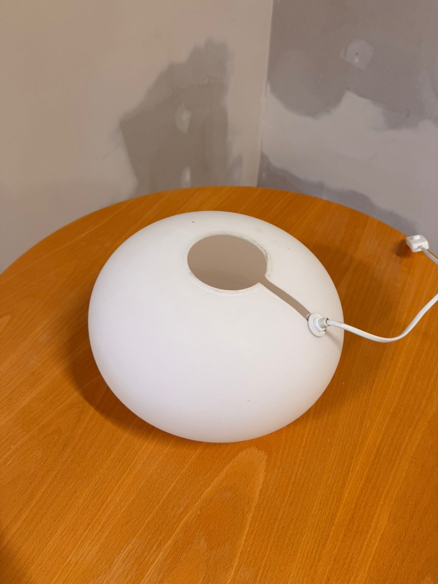 Vintage Space Age Tischlampe Bodenlampe ovale Form