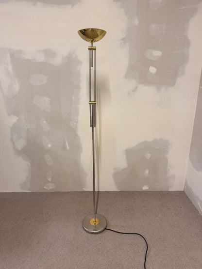 Designer Stehlampe von Bankamp Leuchten Messing Metall