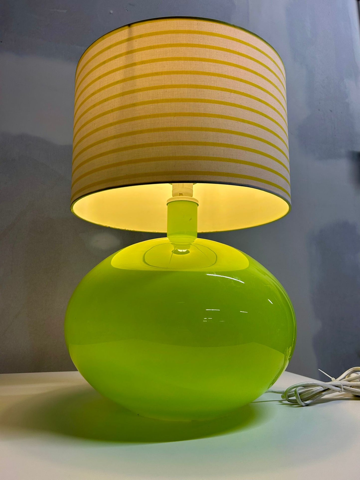 Vintage Ikea Ljusas Ysby Tischlampe 90er Lampe, dimmbar,neon