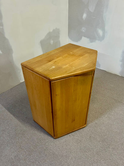 Eckschrank Kommode aus Holz Buche von Lübke