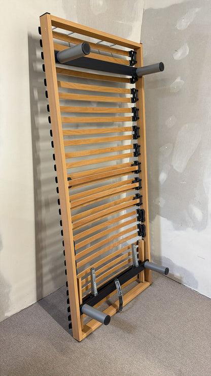 Bettrahmen mit integriertem Robusta Lattenrost Holz 90x200