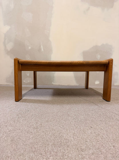 Schwedischer quadratischer vintage Couchtisch aus Holz