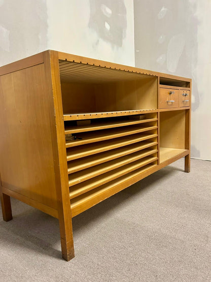 Vintage Sideboard Holz, Verkaufstresen,Regalböden/Schubladen