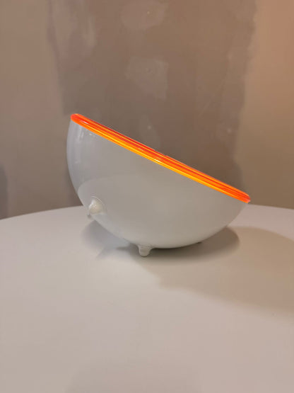 Vintage Space Age Tischlampe aus Frankreich, 70`s, orange
