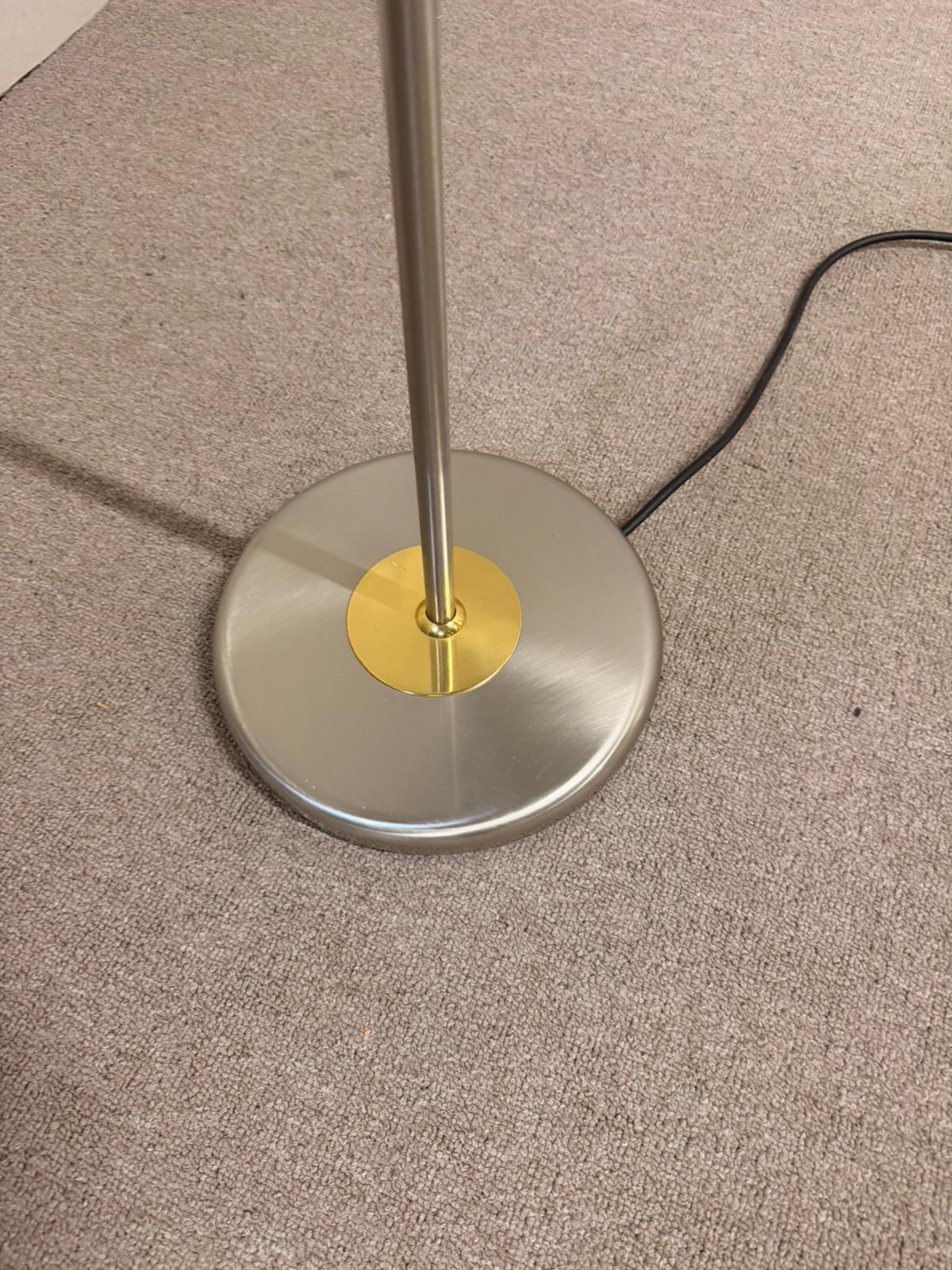 Designer Stehlampe von Bankamp Leuchten Messing Metall